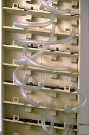 Detail der Schlauchabschnitte