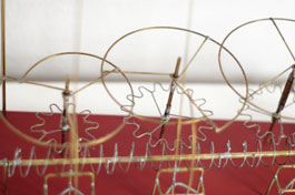 Detailaufnahme der Zahnräder